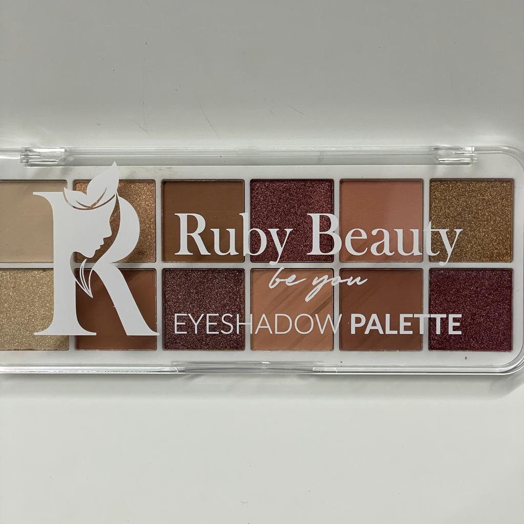 Ruby Beauty Eyeshadow Palette 12 Colors