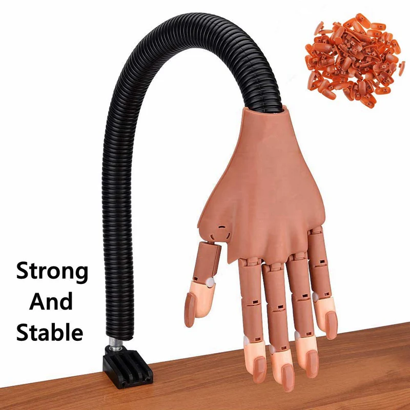 Nail Training Hand Clip on