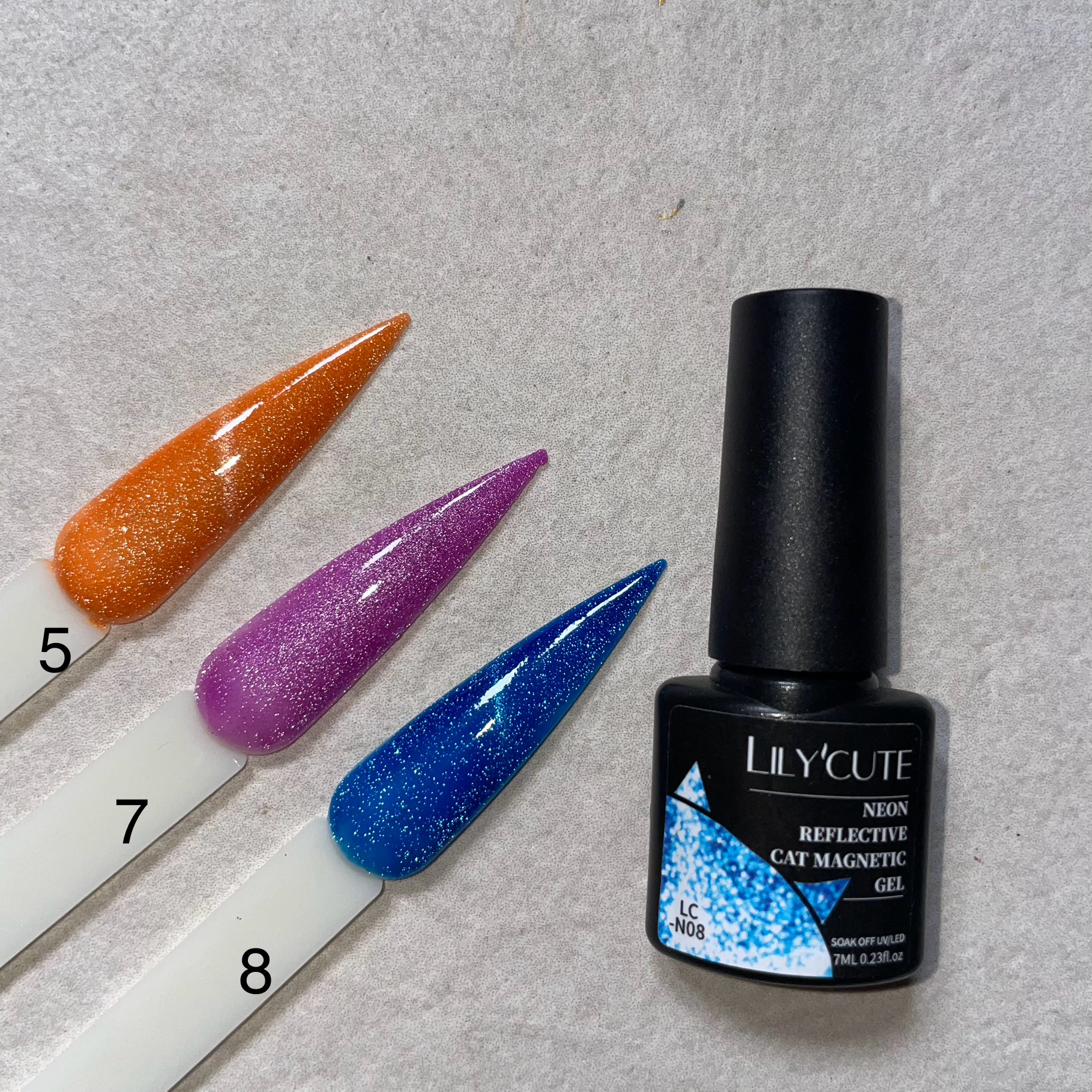 Neon Reflective Gel Color 7ml