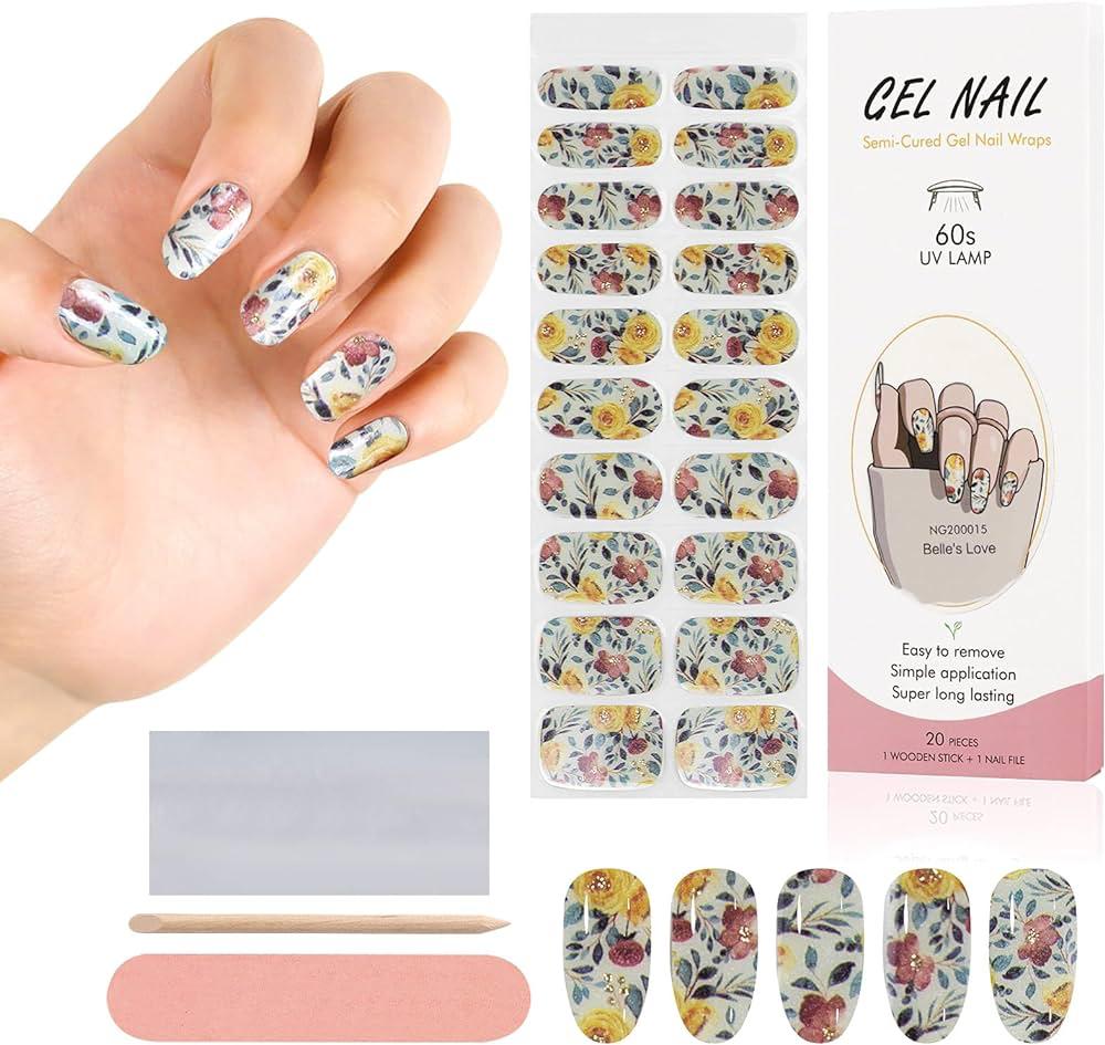 Semi-Cured Gel Nail Wrap NG200015