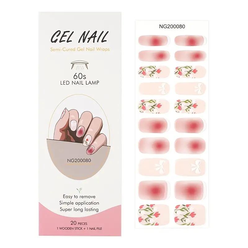 Semi-Cured Gel Nail Wrap NG200080