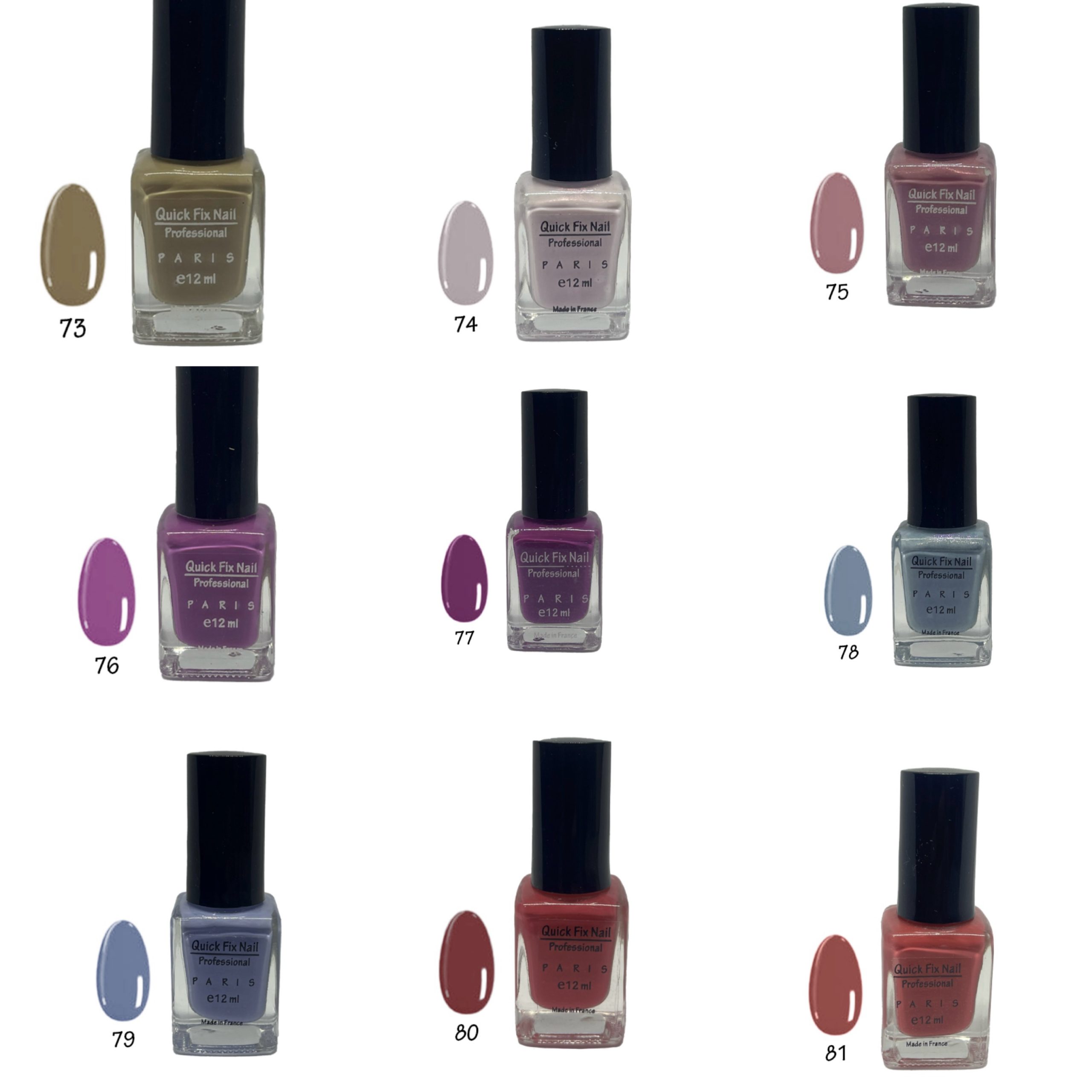 Quick Fix Nail Polish 73-89