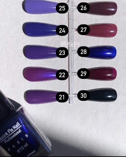 Quick Fix Nail Polish 29-52