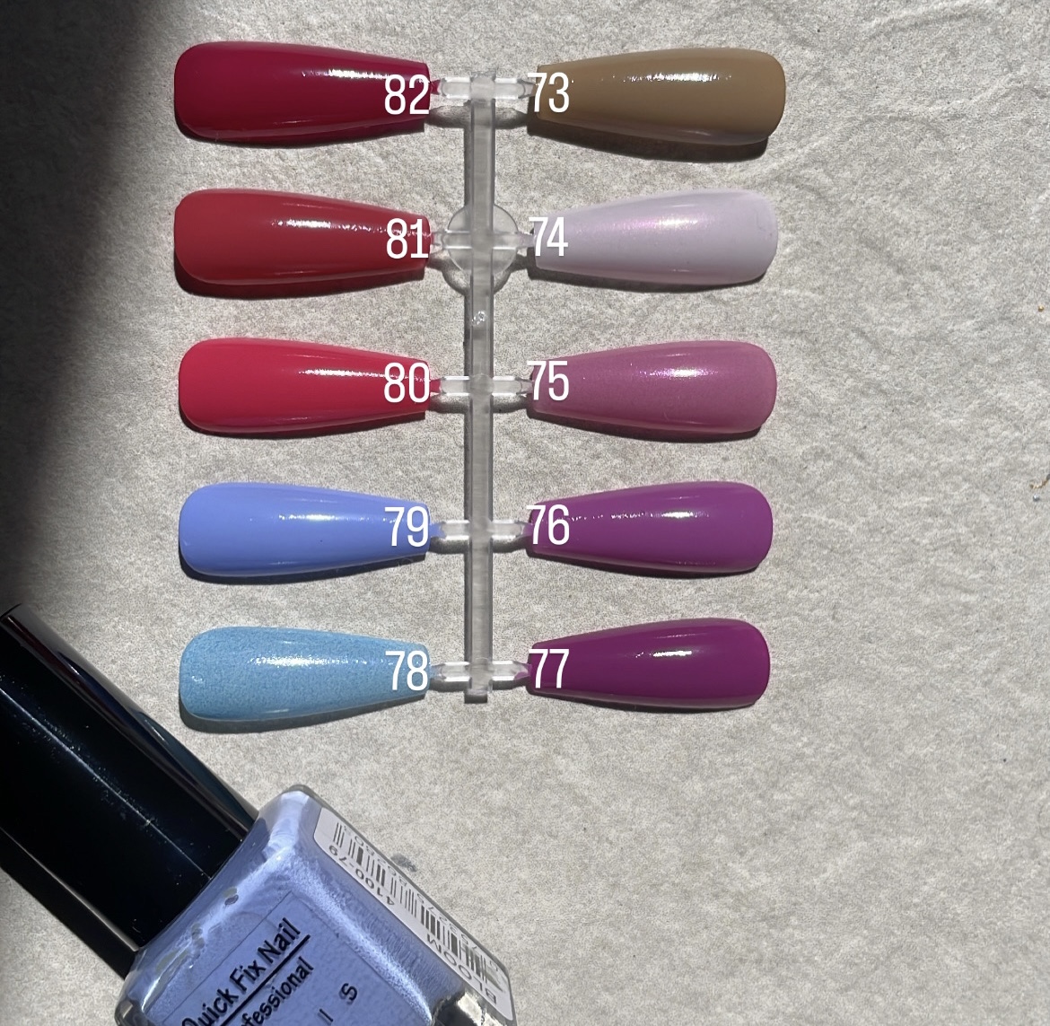 Quick Fix Nail Polish 73-89