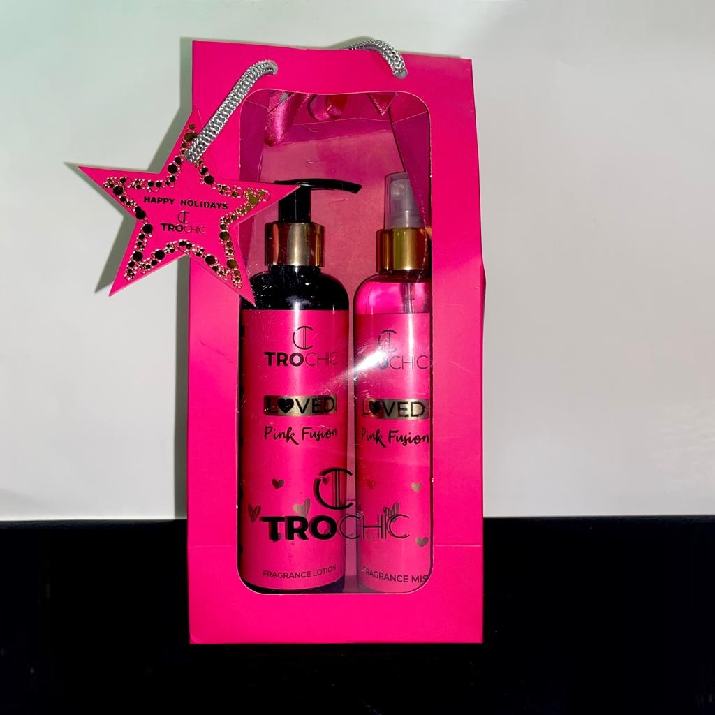 TroChic Body Lotion And Body Splash – Coffret