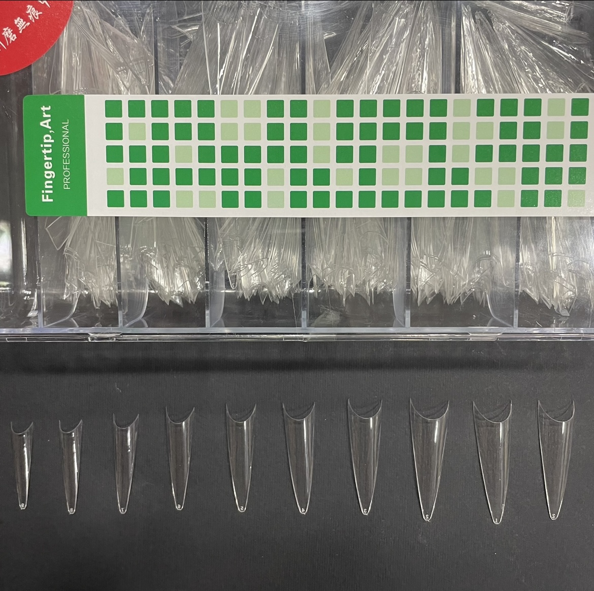 Fake Nails Half Tip Box of 500 – Stiletto