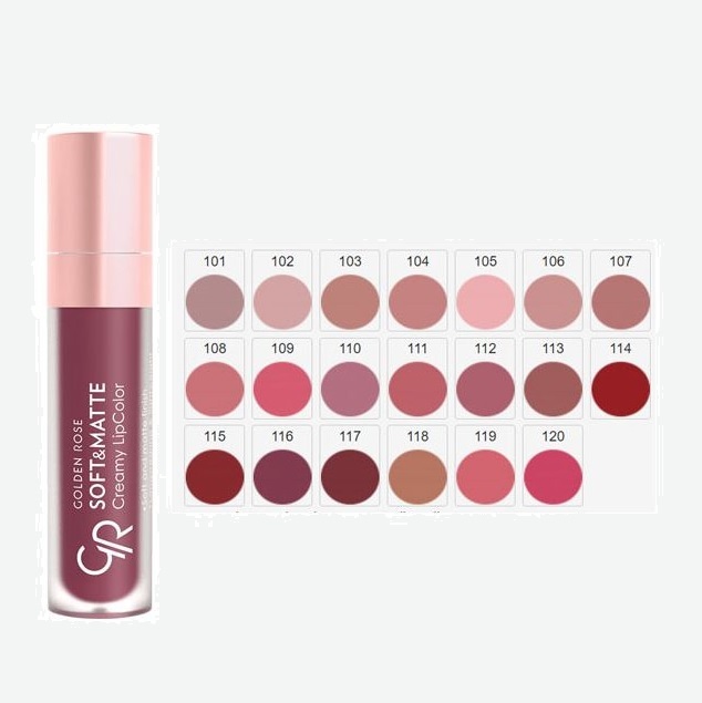 Golden Rose Soft & Matte Cream Liquid Lipstick